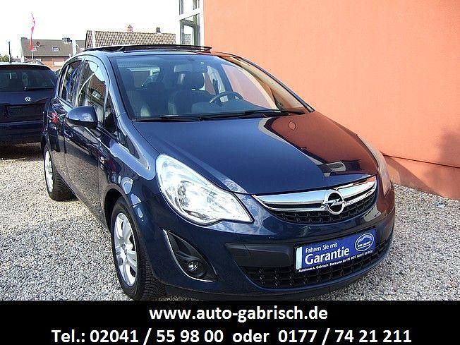 Ozeanblau/waterworld Gebraucht 2012 Opel Corsa Limousine | 6.680 € (Teuer) - Bild 1/4
