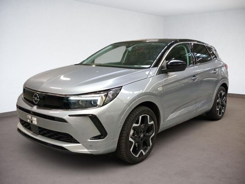 Quarz silber metallic (metallic) Gebraucht 2024 Opel Grandland X Elegance SUV | 27.590 € (Superpreis) - Bild 1/4