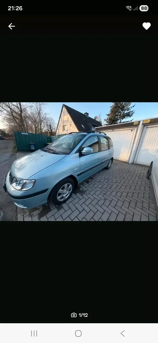 Second-hand Hyundai Matrix 101 CP (74 kW) 2007 Monovolum