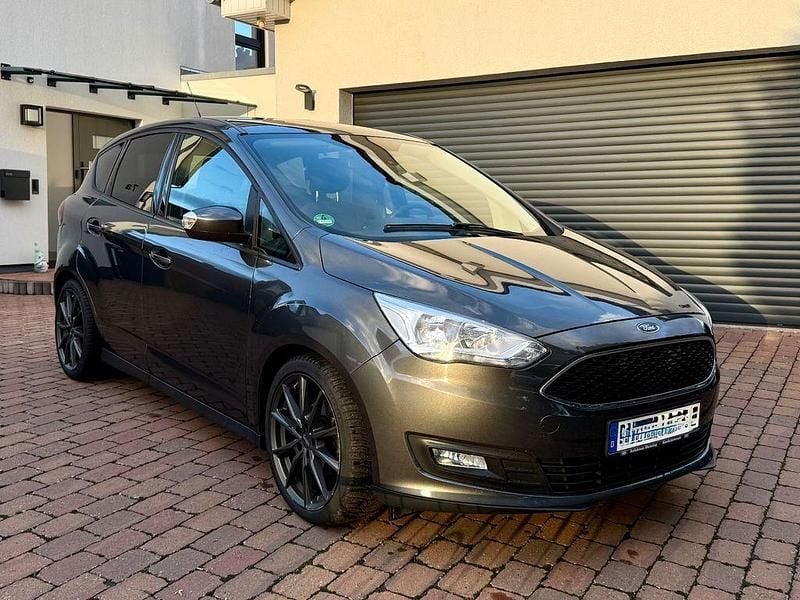 Grau Gebraucht 2016 Ford C-MAX Titanium Van / Kleinbus | 9.990 € (Fairer Preis) - Bild 1/4