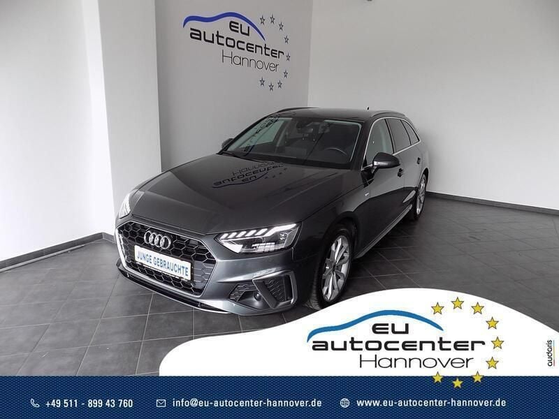 Daytonagrau perleffekt Gebraucht 2021 Audi A4 S-Line Kombi | 31.490 € (Superpreis) - Bild 1/4