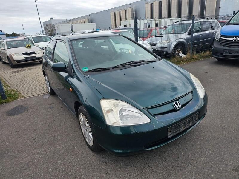 Grün Gebraucht 2002 Honda Civic LS Limousine | 500 € (Superpreis) - Bild 1/4