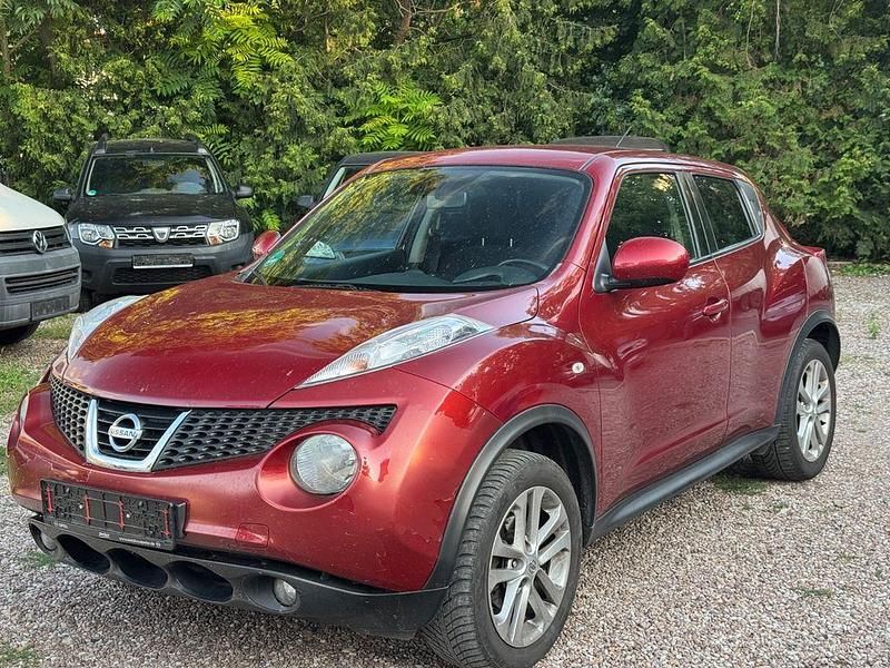 Gebraucht Nissan Juke Acenta 110 PS (80 kW) 2012 Rot SUV