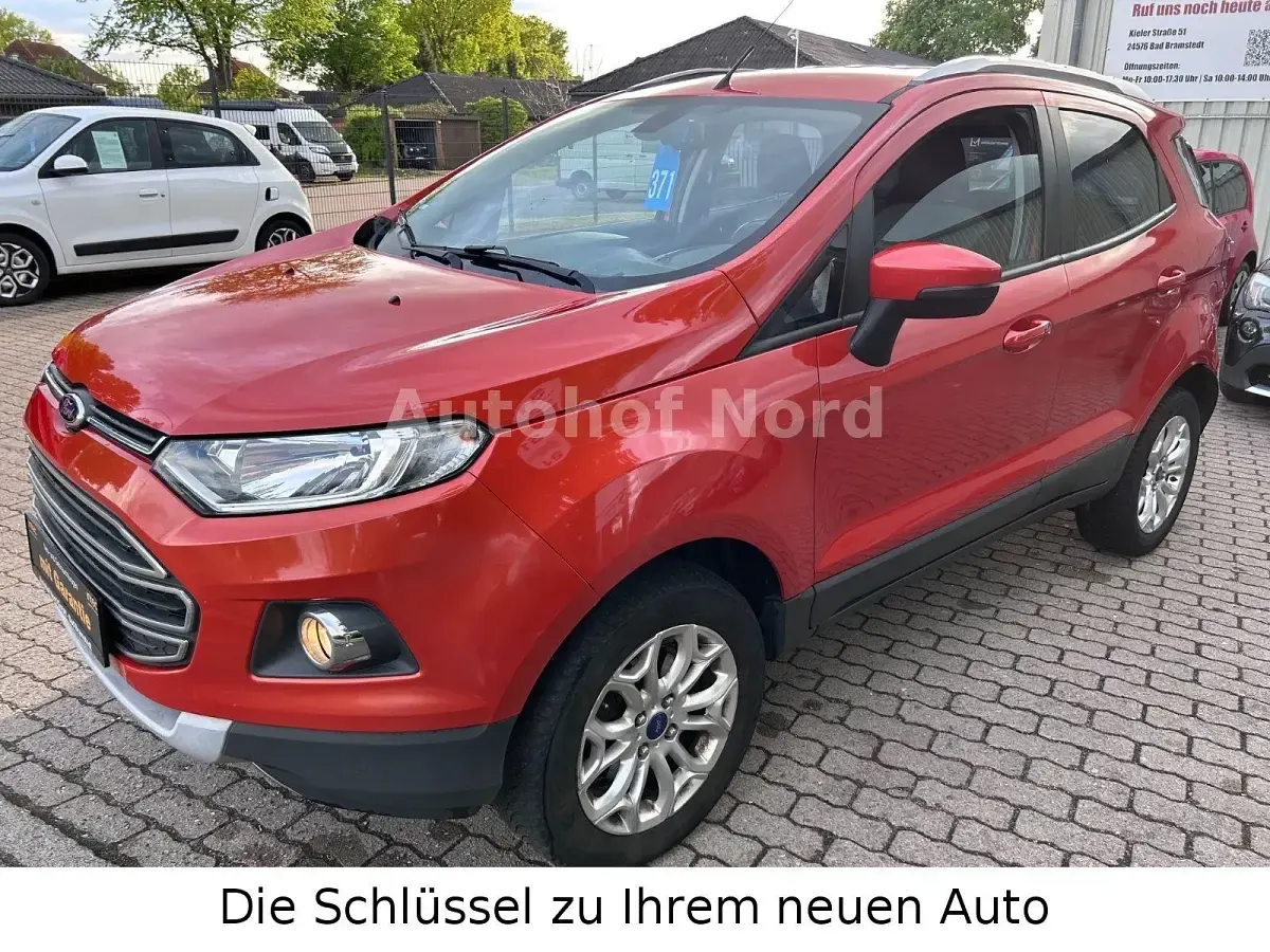 Gebraucht Ford Ecosport Titanium 125 PS (91 kW) 2014 Orange SUV