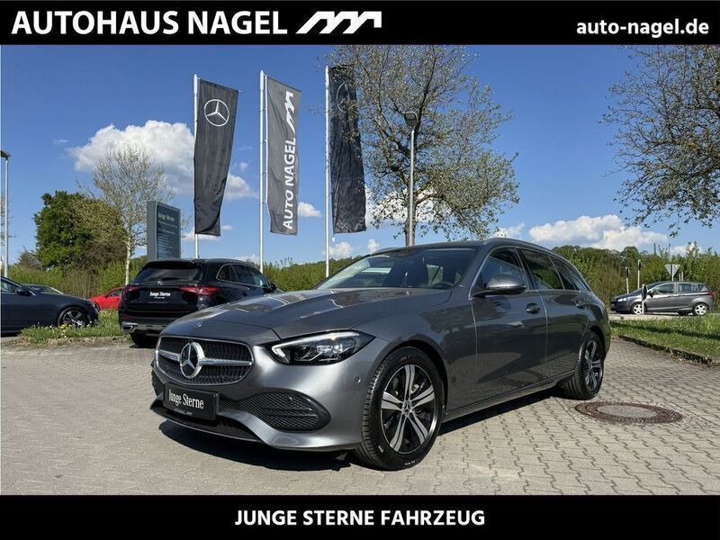Grau Gebraucht 2024 Mercedes C220 Advanced Plus Kombi | 37.989 € (Superpreis) - Bild 1/4