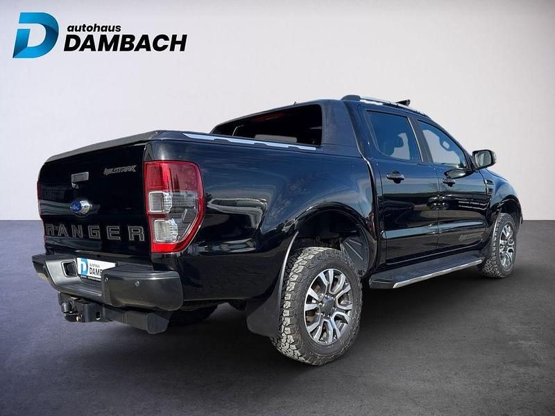 Gebraucht Ford Ranger Wildtrack 212 PS (155 kW) 2022 Obsidianschwarz metallic Pickup