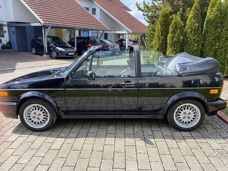 Gebraucht VW Golf Cabriolet Karmann 95 PS (69 kW) 1990 Schwarz Cabrio