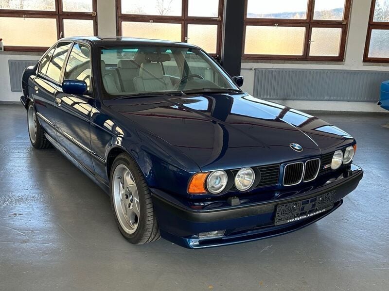 Gebraucht BMW M5 Performance 347 PS (255 kW) 1993 Avusblau metallic (276) Limousine
