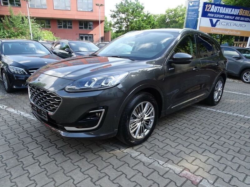Grau (metallic) Gebraucht 2021 Ford Kuga Vignale SUV | 27.500 € (Fairer Preis) - Bild 1/4