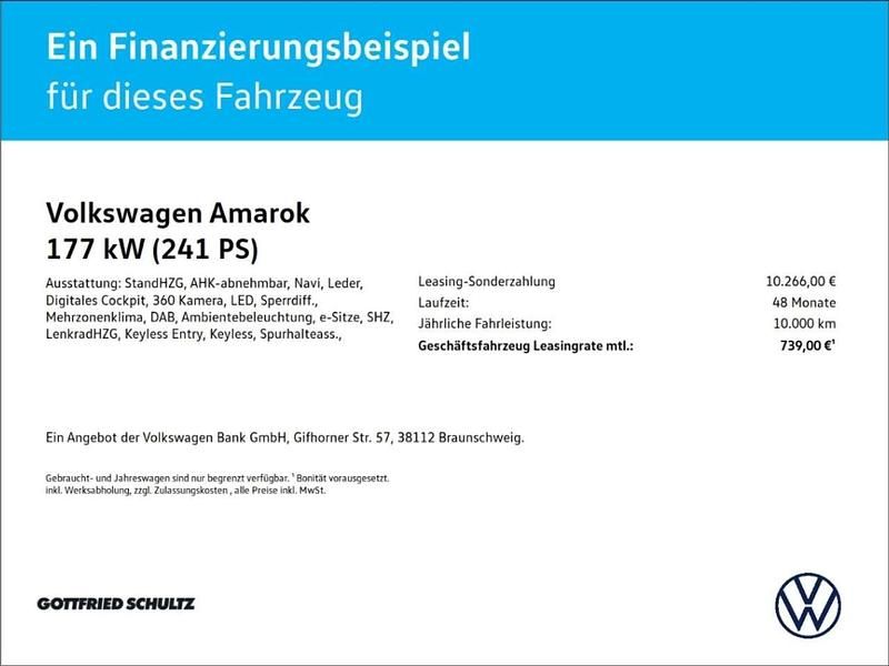 Gebraucht VW Amarok Style 241 PS (177 kW) 2025 Schwarz Pickup