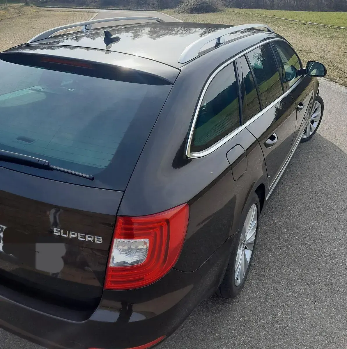 Gebraucht Skoda Superb Elegance 170 PS (125 kW) 2014 Braun Limousine