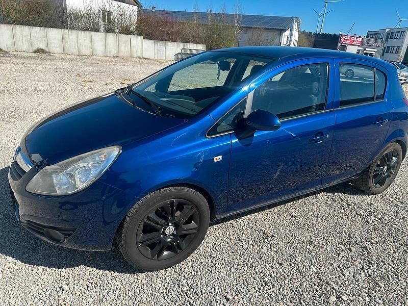 Gebraucht Opel Corsa 60 PS (44 kW) 2008 Blau Kleinwagen
