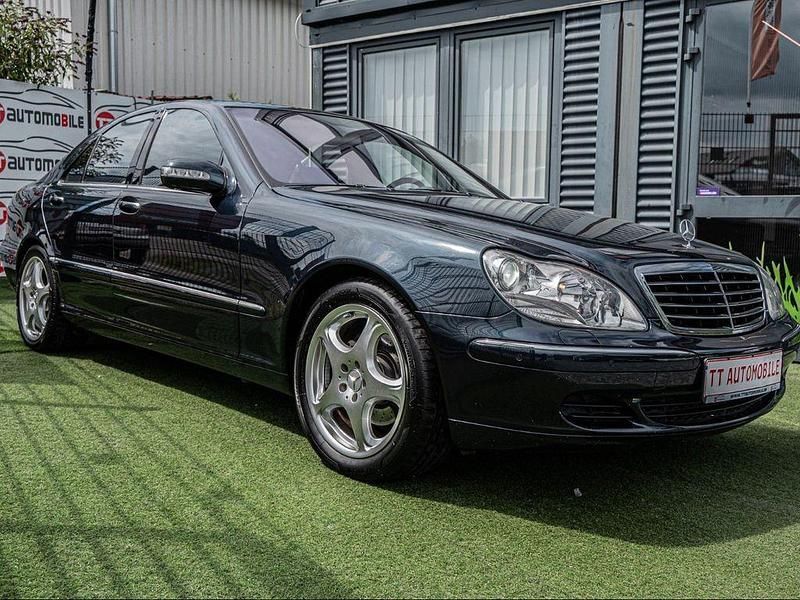 Schwarz Gebraucht 2002 Mercedes S350 Limousine | 7.999 € (Etwas zu teuer) - Bild 1/4