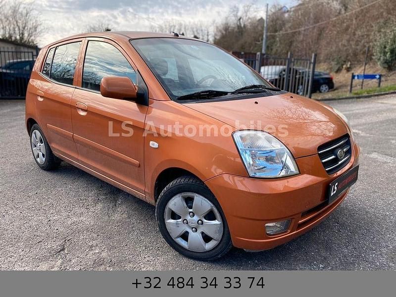 Gebraucht Kia Picanto 61 PS (44 kW) 2007 Orange Kleinwagen