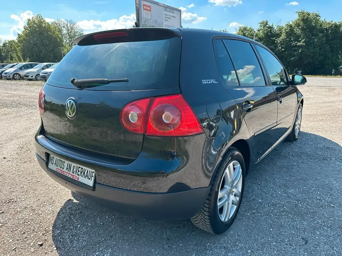 Gebraucht VW Golf V Goal 140 PS (102 kW) 2006 Schwarz Kleinwagen