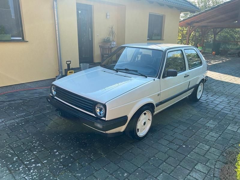 Gebraucht VW Golf II 55 PS (40 kW) 1991 Weiß Kleinwagen