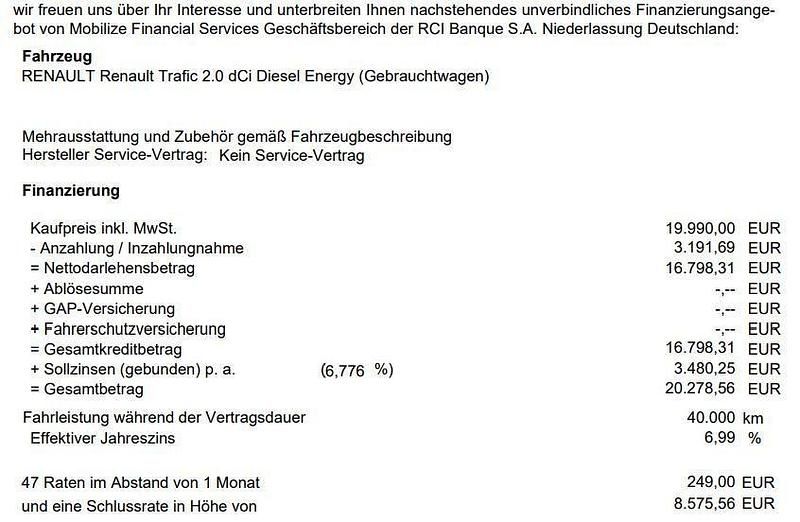 Weiß Gebraucht 2021 Renault Trafic Van | 19.990 € (Superpreis) - Bild 1/1