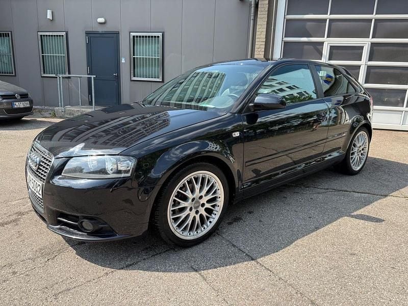 Schwarz Gebraucht 2007 Audi A3 S-Line Limousine | 3.999 € (Guter Preis) - Bild 1/4
