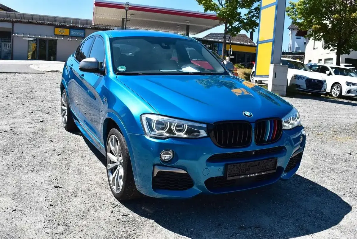 Gebraucht BMW X4 M Sport 360 PS (264 kW) 2018 Long beach blue (metallic) SUV
