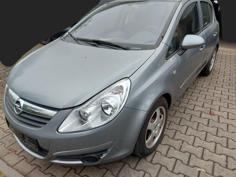 Grau Gebraucht 2007 Opel Corsa Limousine | 1.999 € - Bild 1/4