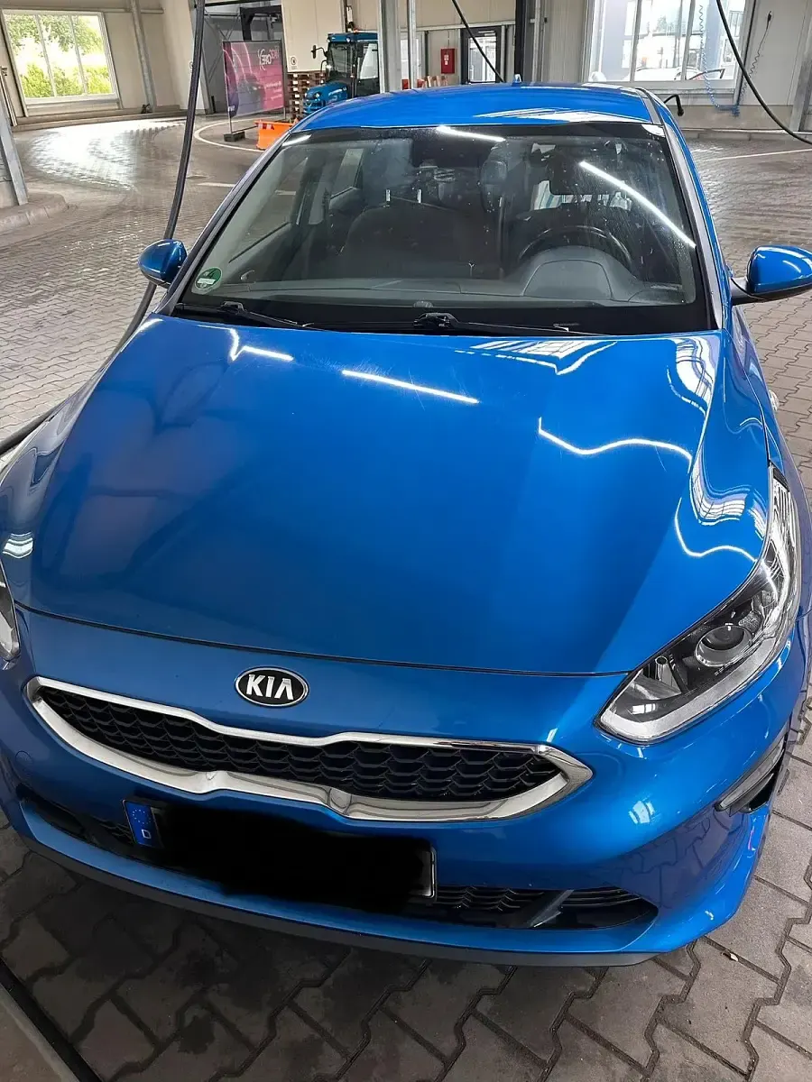 Gebraucht Kia Ceed 99 PS (72 kW) 2018 Blau Kleinwagen