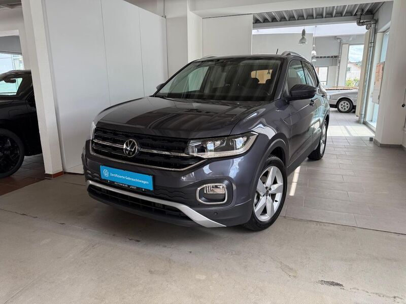 Grau Gebraucht 2021 VW T-Cross Style SUV | 22.950 € (Fairer Preis) - Bild 1/4
