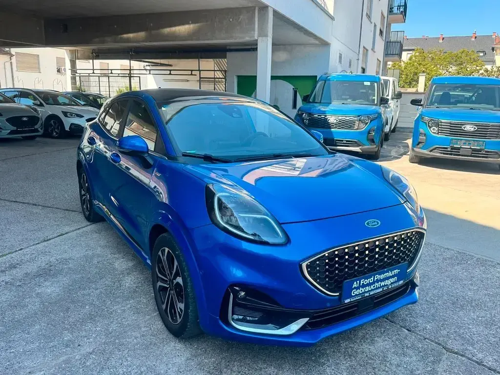 Gebraucht Ford Puma ST-Line 155 PS (114 kW) 2021 Blau SUV