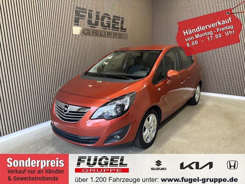 Henna rot p2 / curry red (m2) Gebraucht 2013 Opel Meriva Innovation Van / Kleinbus | 3.999 € (Superpreis) - Bild 1/4