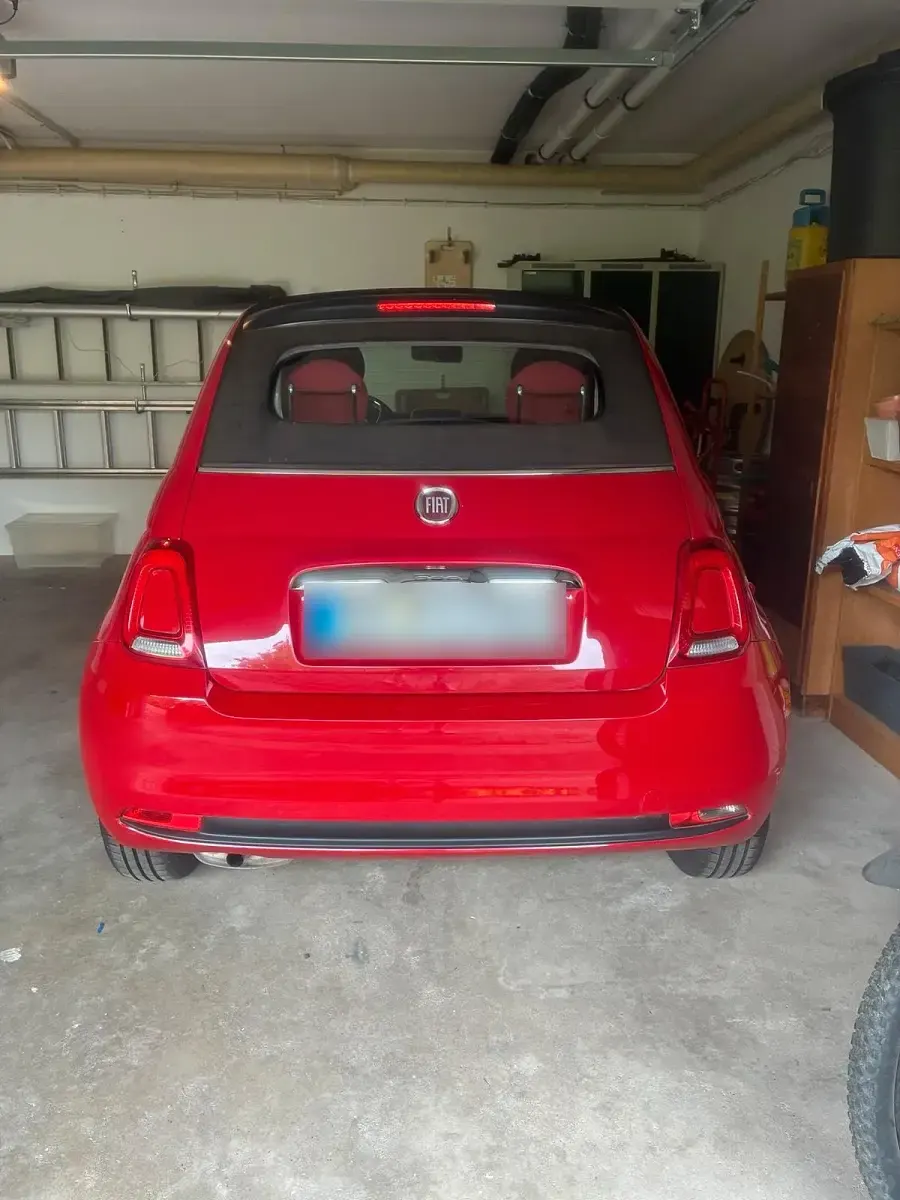 Gebraucht Fiat 500C 69 PS (50 kW) 2017 Rot Cabrio