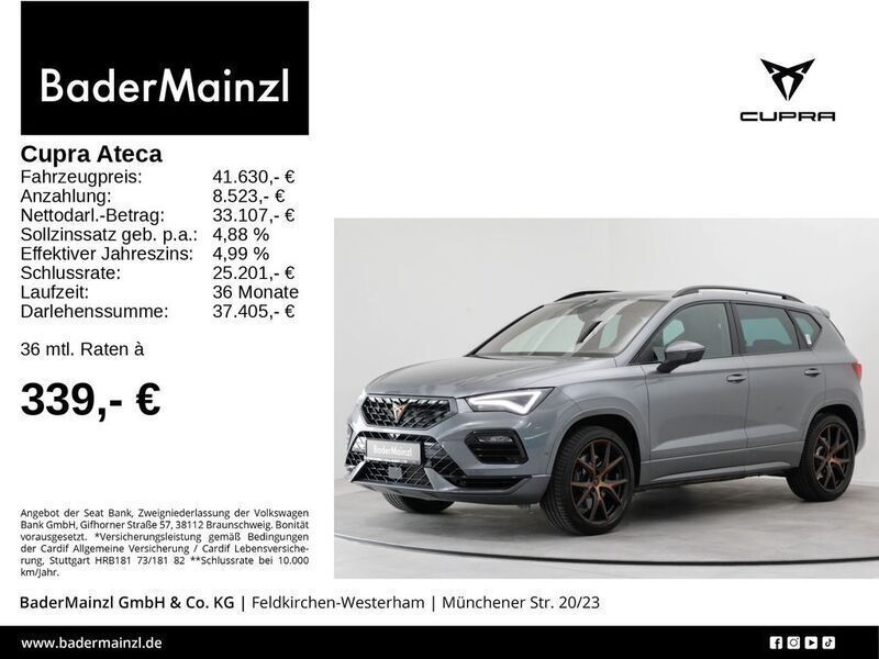 Graphitgrau Gebraucht 2024 Cupra Ateca VZ SUV | 41.630 € (Fairer Preis) - Bild 1/3