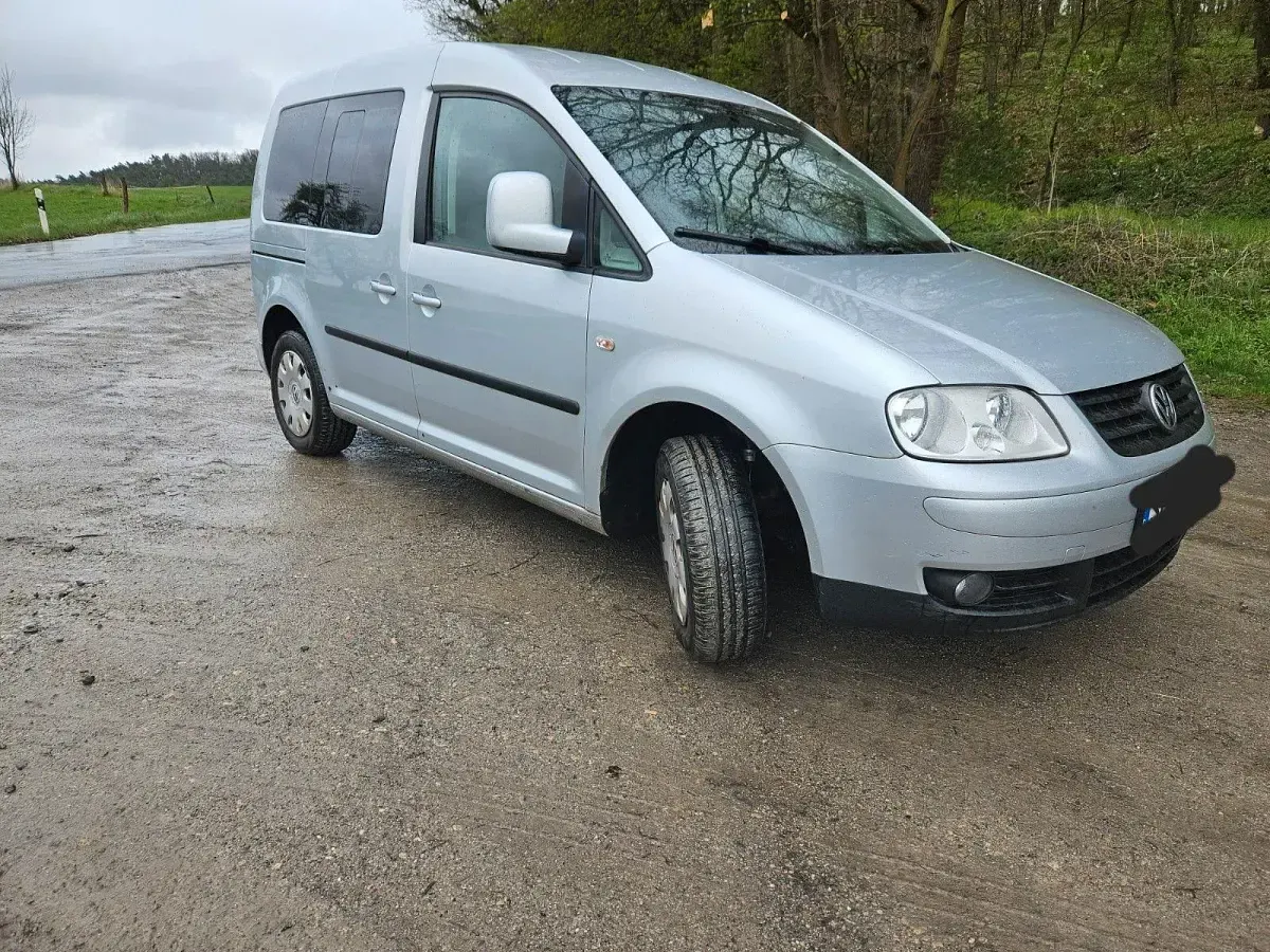 Gebraucht VW Caddy Life 105 PS (77 kW) 2008 Silber Van / Kleinbus