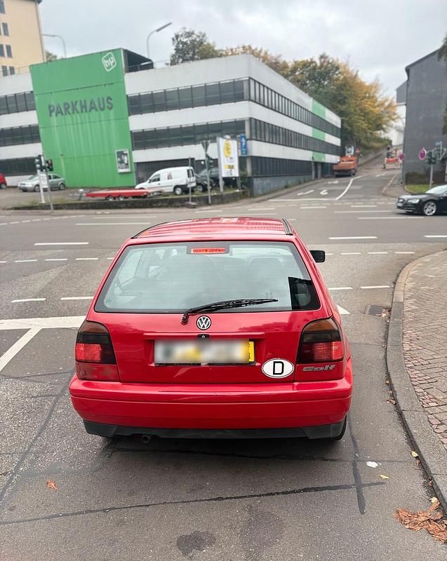 Gebraucht VW Golf III 1997 Rot Kleinwagen