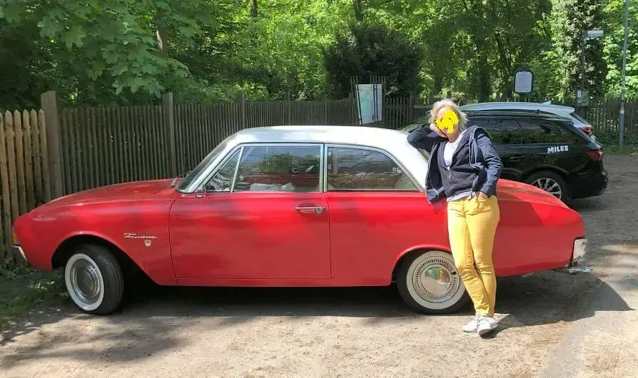 Gebraucht Ford 17M 55 PS (40 kW) 1964 Rot Limousine