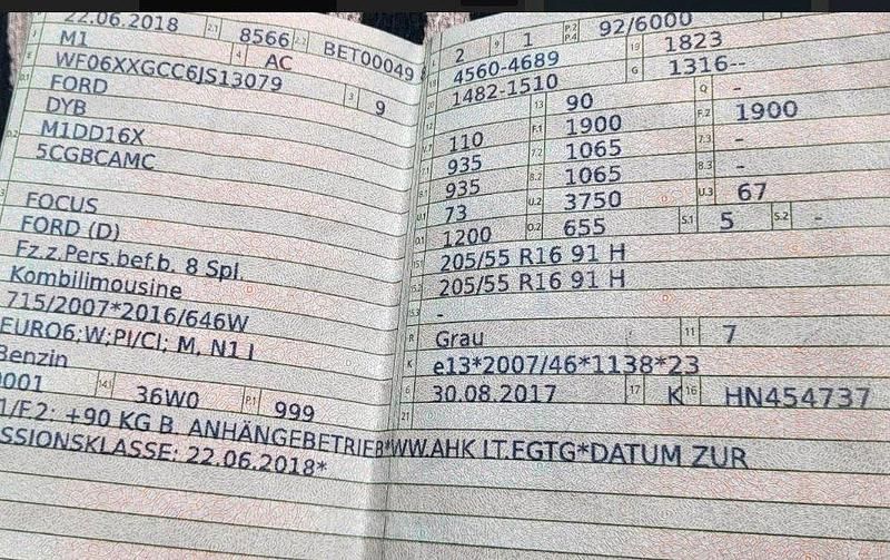 Second-hand Ford Focus 2018 Argintiu Break