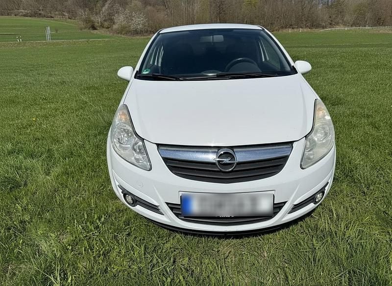 Gebraucht Opel Corsa 80 PS (58 kW) 2009 Weiß Kleinwagen