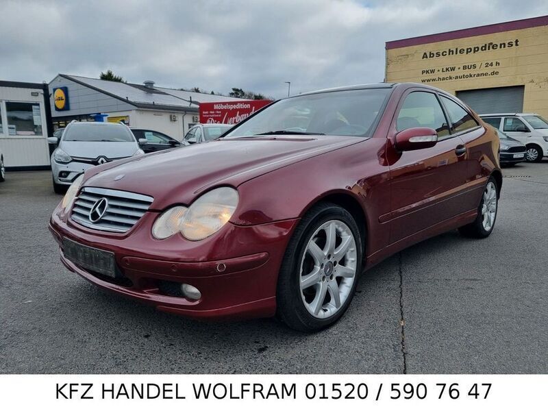Rot Gebraucht 2001 Mercedes C220 Coupé | 2.590 € (Etwas zu teuer) - Bild 1/4