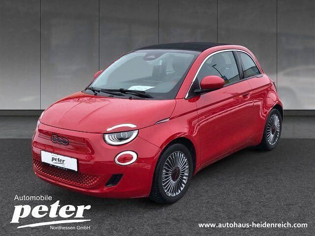 Rot Gebraucht 2023 Fiat 500e Red Cabrio | 22.950 € (Fairer Preis) - Bild 1/4