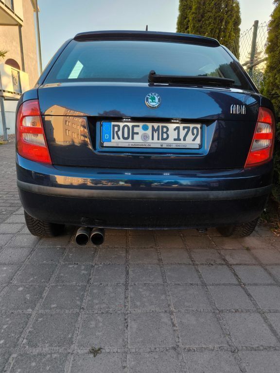 Gebraucht Skoda Fabia Classic 75 PS (55 kW) 2003 Blau Kleinwagen