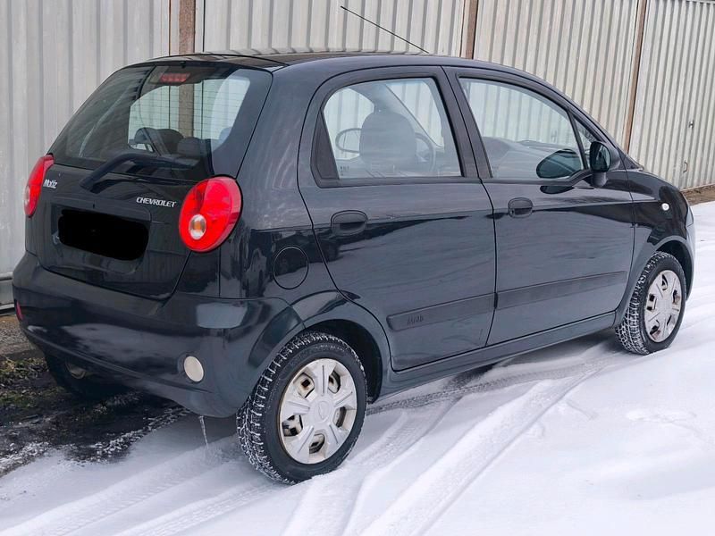 Gebraucht Chevrolet Matiz 52 PS (38 kW) 2009 Schwarz Kleinwagen