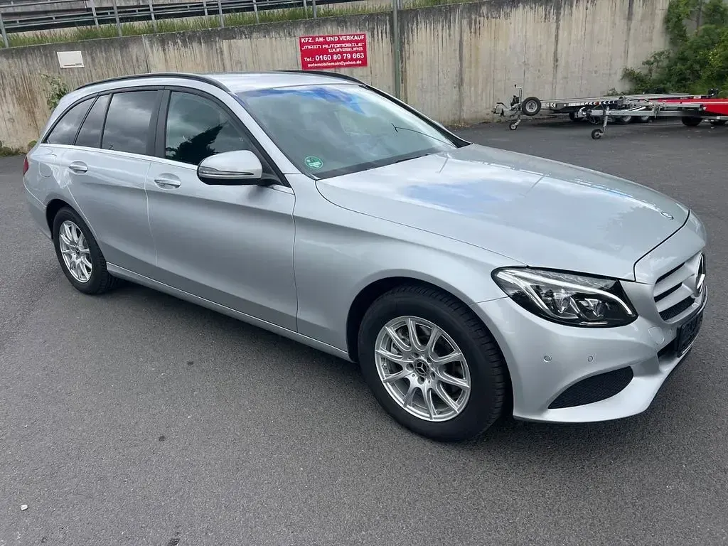 Gebraucht Mercedes C200 136 PS (100 kW) 2017 Silber Kombi