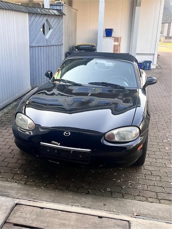 Gebraucht Mazda MX5 140 PS (102 kW) 1999 Schwarz Cabrio