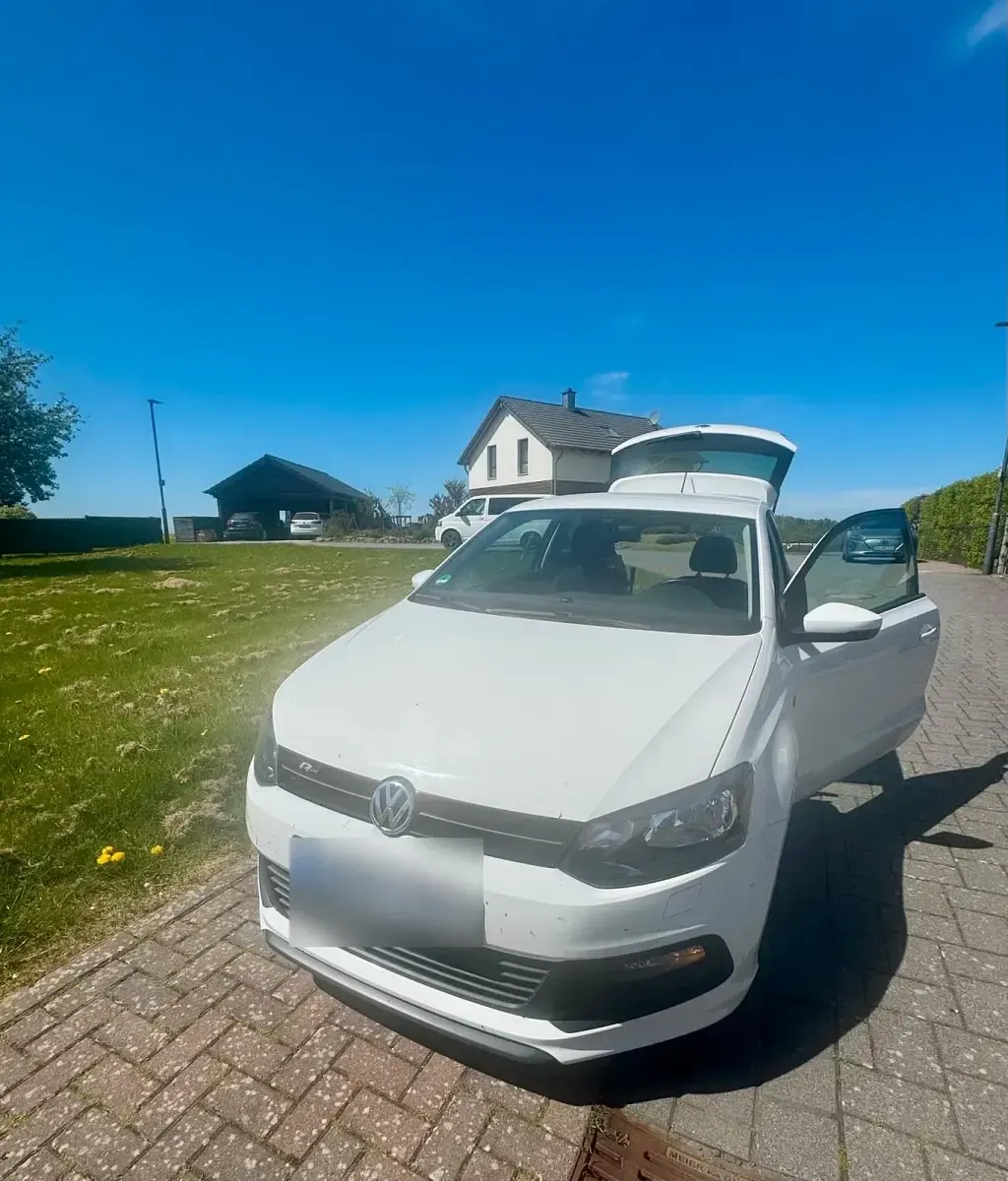 Gebraucht VW Polo R 105 PS (77 kW) 2014 Weiß Kleinwagen