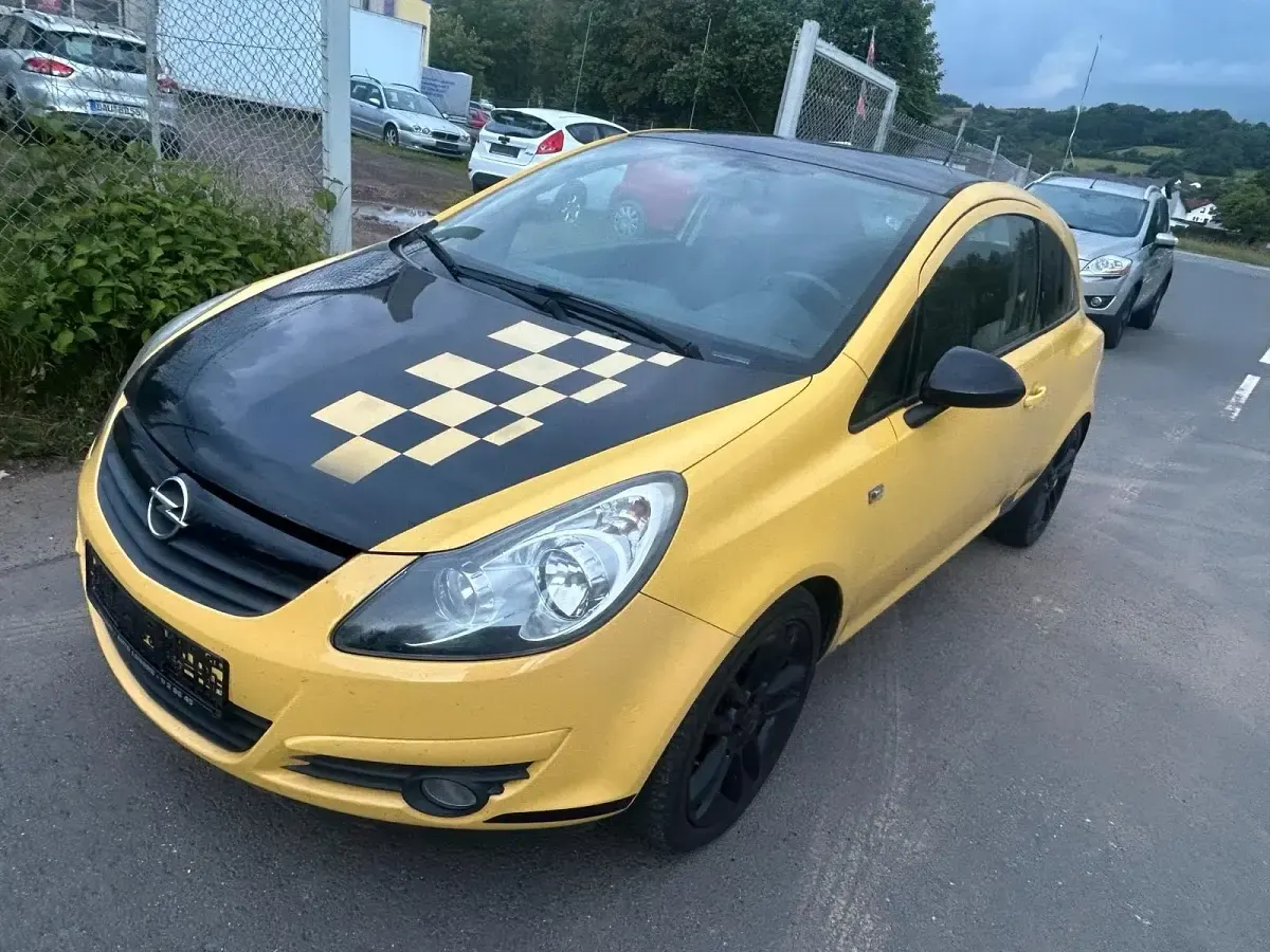 Gebraucht Opel Corsa OPC 100 PS (73 kW) 2010 Gelb Kleinwagen