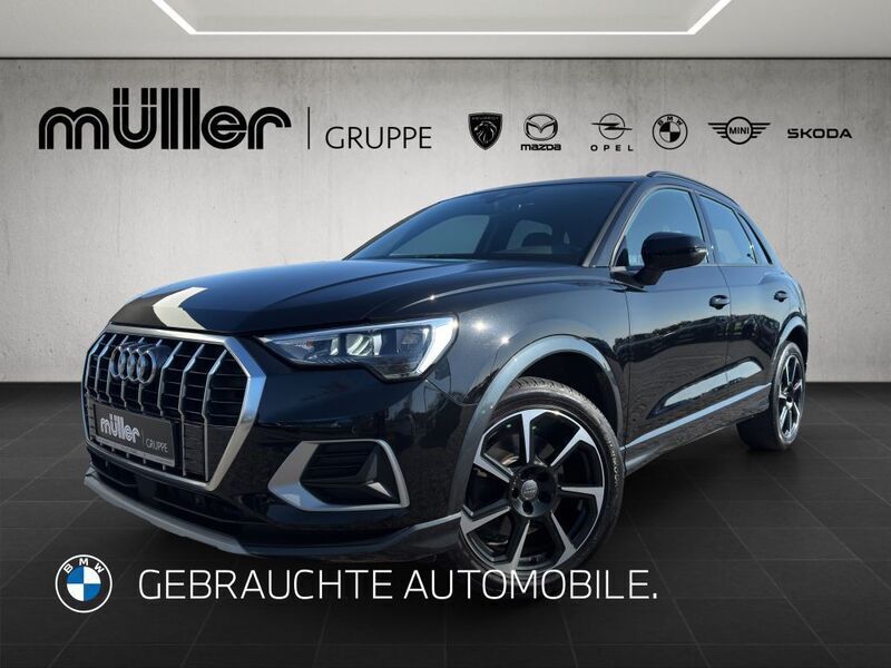 Schwarzmetallic (metallic) Gebraucht 2021 Audi Q3 Ambiente SUV | 32.960 € (Fairer Preis) - Bild 1/4