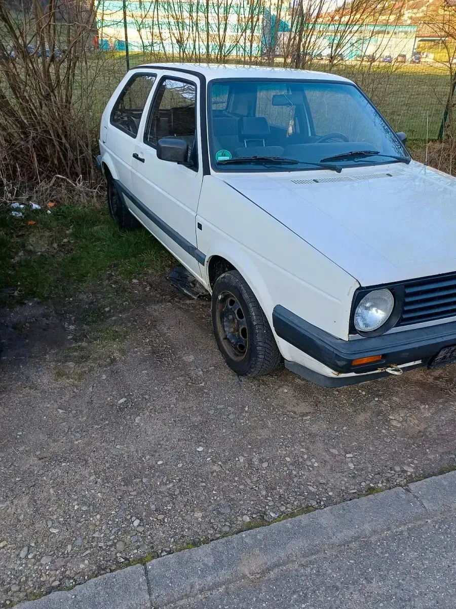 Gebraucht VW Golf III 54 PS (39 kW) 1991 Weiß Kleinwagen