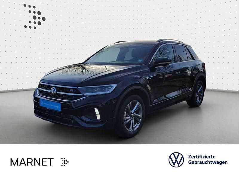 Schwarz Gebraucht 2025 VW T-Roc R-line SUV | 28.790 € (Superpreis) - Bild 1/3