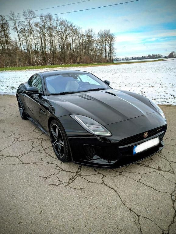 Gebraucht Jaguar F-Type R-Dynamic 300 PS (220 kW) 2018 Schwarz Coupé