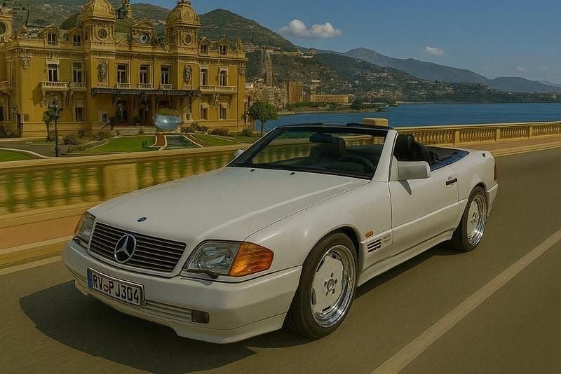 Weiß Gebraucht 1994 Mercedes SL600 AMG Cabrio | 31.500 € - Bild 1/4