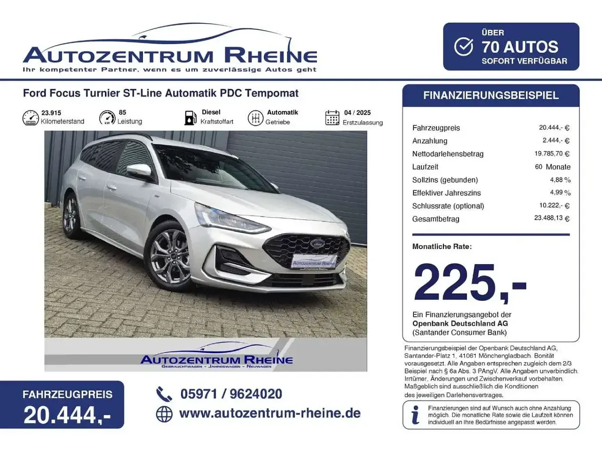Gebraucht Ford Focus ST-Line 116 PS (85 kW) 2025 Andere Limousine