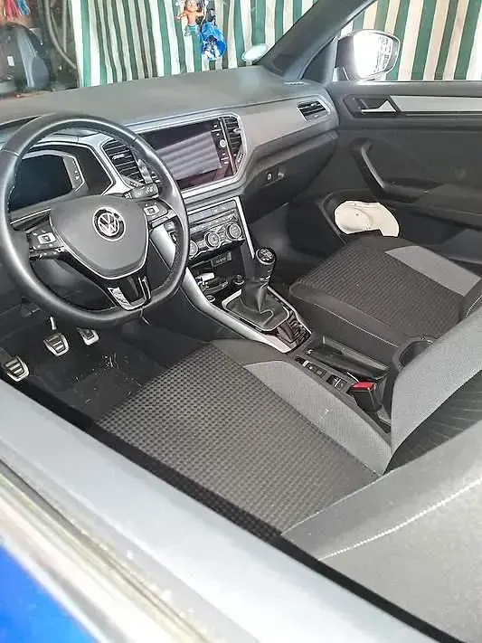 Gebraucht VW T-Roc R-line 150 PS (110 kW) 2021 Blau SUV